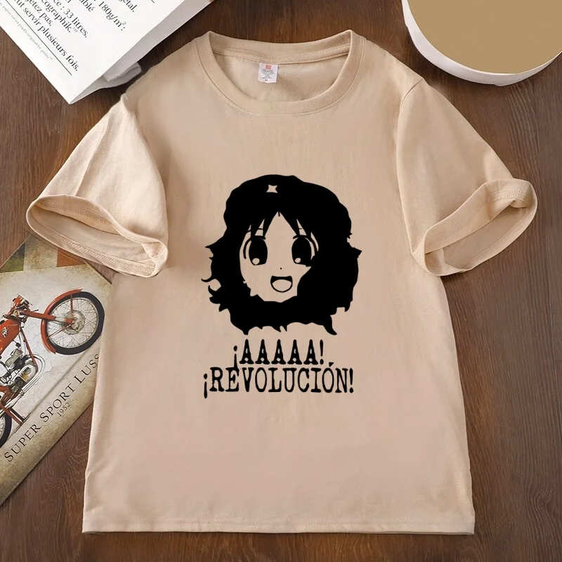 Osaka Autistic Azumanga Daioh Graphic T Shirts for Men Women Funny Tees Short Sleeve O Neck T-Shirt Cotton Clothes T-shirts