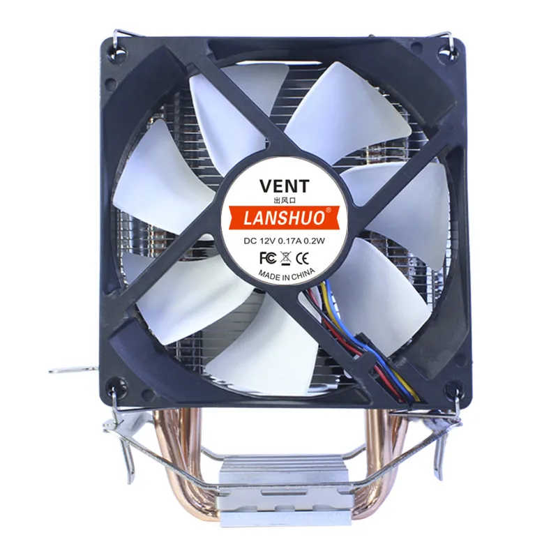 Imagem -02 - Lga X79 X99 2011 Cpu Cooler Tubo de Cobre Pwm Rgb Ultra Silencioso Ventilador Universal Lga 775 1155 1356 1366 Amd3 Am4 1200 1700 Ventilador Cpu