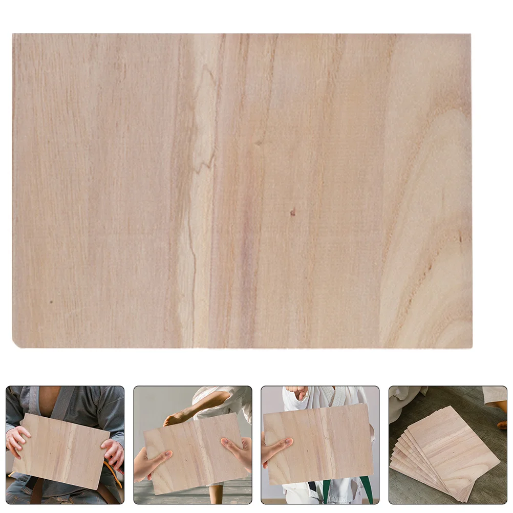 

10Pcs Exquisite Karate Board Material Portable Taekwondo Accessory for Daily Practice Professional Taekwondo Board