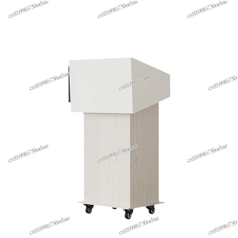 

Lecture Desk Speech Desk Simple Classroom Teacher School Meeting Room Welcome Shopping Guide Desk Company Organization Lecture