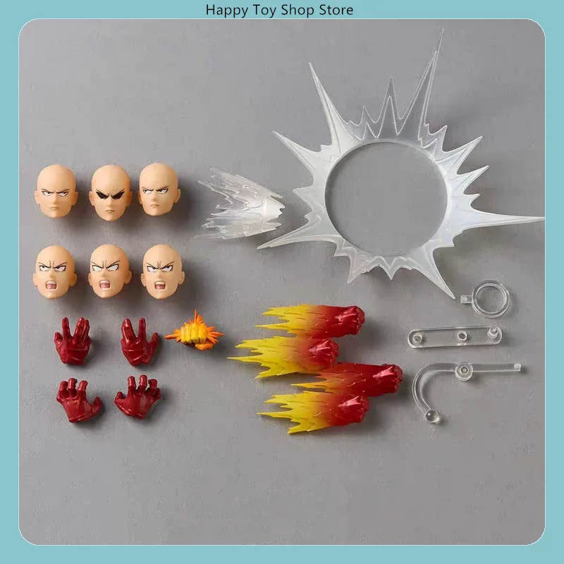 One Punch Man Saitama إصدار خاص متعدد الملحقات المفصلية مجموعة الرسوم المتحركة هدية #5