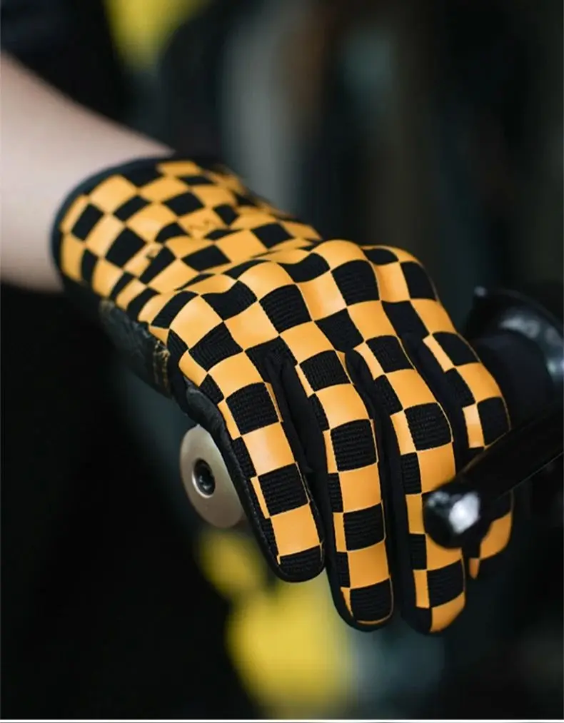 Motorcycle Gloves Unisex Summer Touch Screen Breathable Powered Motorbike Racing Riding Bicycle Protective Gloves Size:XS-3XL