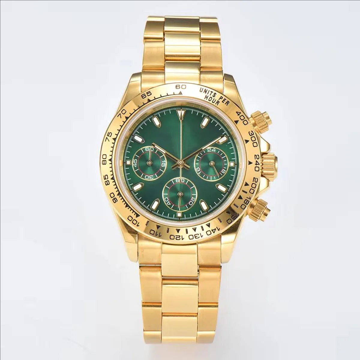 Customized watch Japan VK63 movement watch multi-function dial luminous waterproof high-end men's watches support custom logo 4