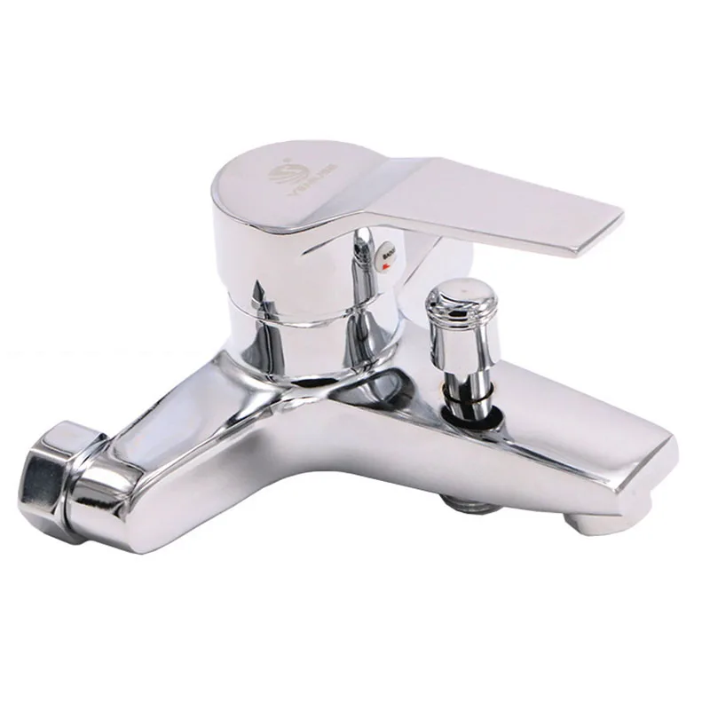 

Faucet Cold Hot Zinc Alloy Anti-freeze Bathtub Bathroom Shower Mixer Faucet
