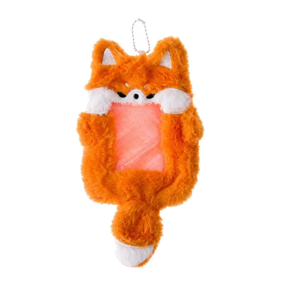 Fashion Multifunctional Photocard Case Bear/Rabbit/Chick Photo Card Holder Cute Cartoon Bus Door Cards Sleeve Students