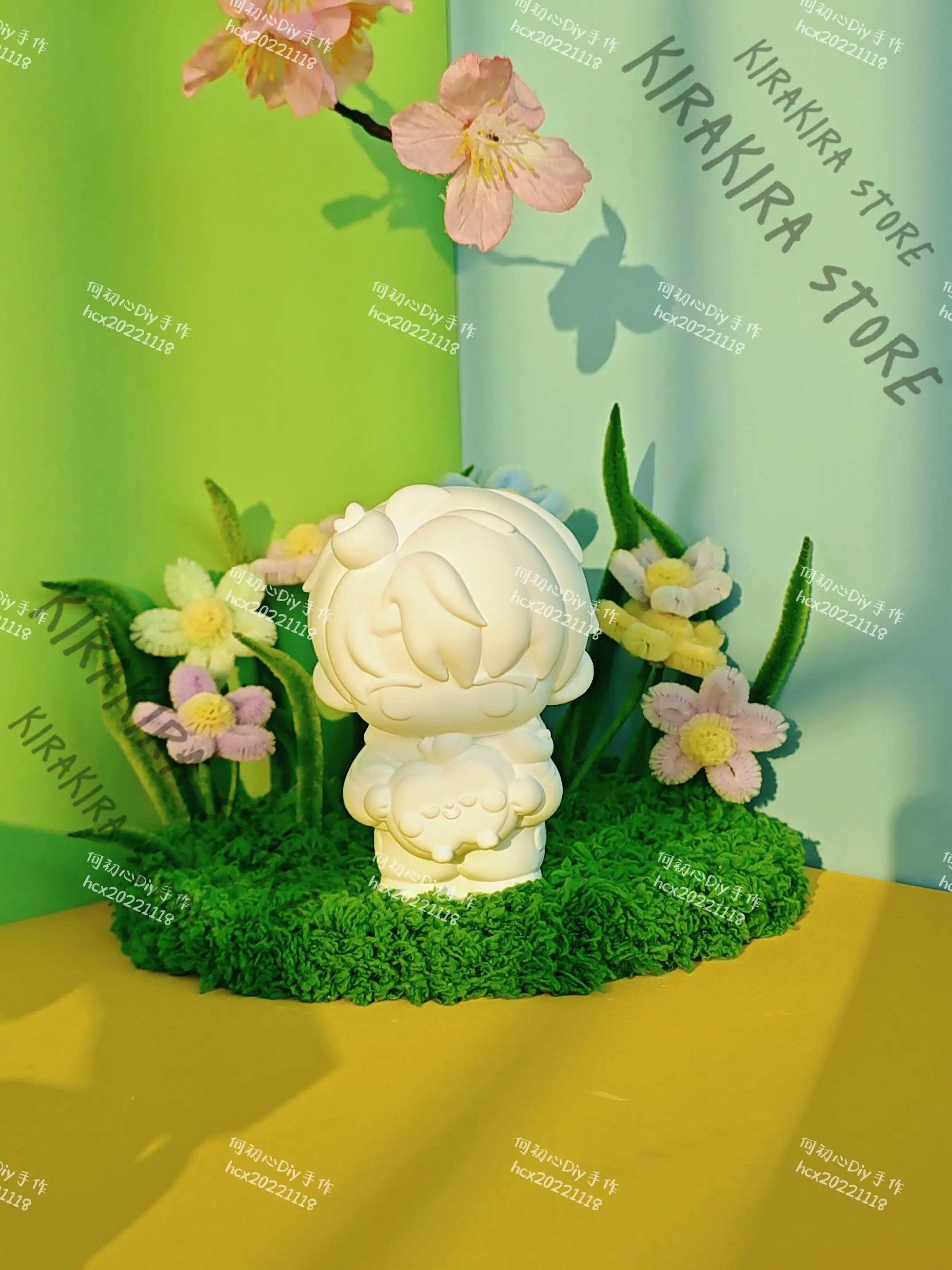 Caleb الحب والمساحة العميقة لتقوم بها بنفسك تأثيري الروائح الجص التلوين أنيمي الإبداع الكرتون ديكور بنين بنات جمع 9 سنتيمتر تزين