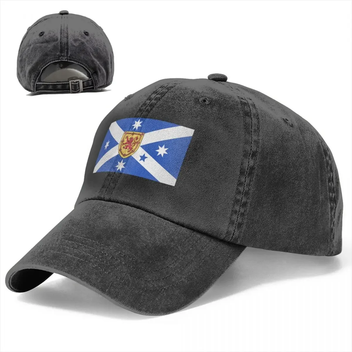 Scotland Flag Baseball Caps Scottish Funny Washed Caps Original Hat Vintage Hip Hop Running Golf Snapback Hat for Men Women