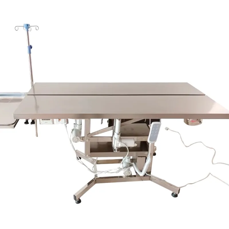 Pet Surgery Equipment Operating Table Stainless Steel 304  Veterinary Treatment Table for Pet Clinic