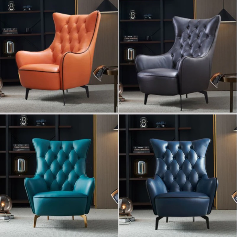 ！@New Design Wooden Fabric Seater Sofas Chairs Seat Lounge Single Sofa