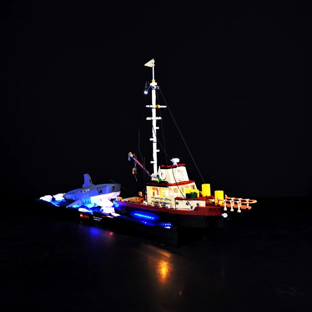 

Lighting Set For LEGO JAWS RC Version Not Include Building Block (Only Led Light Kit)