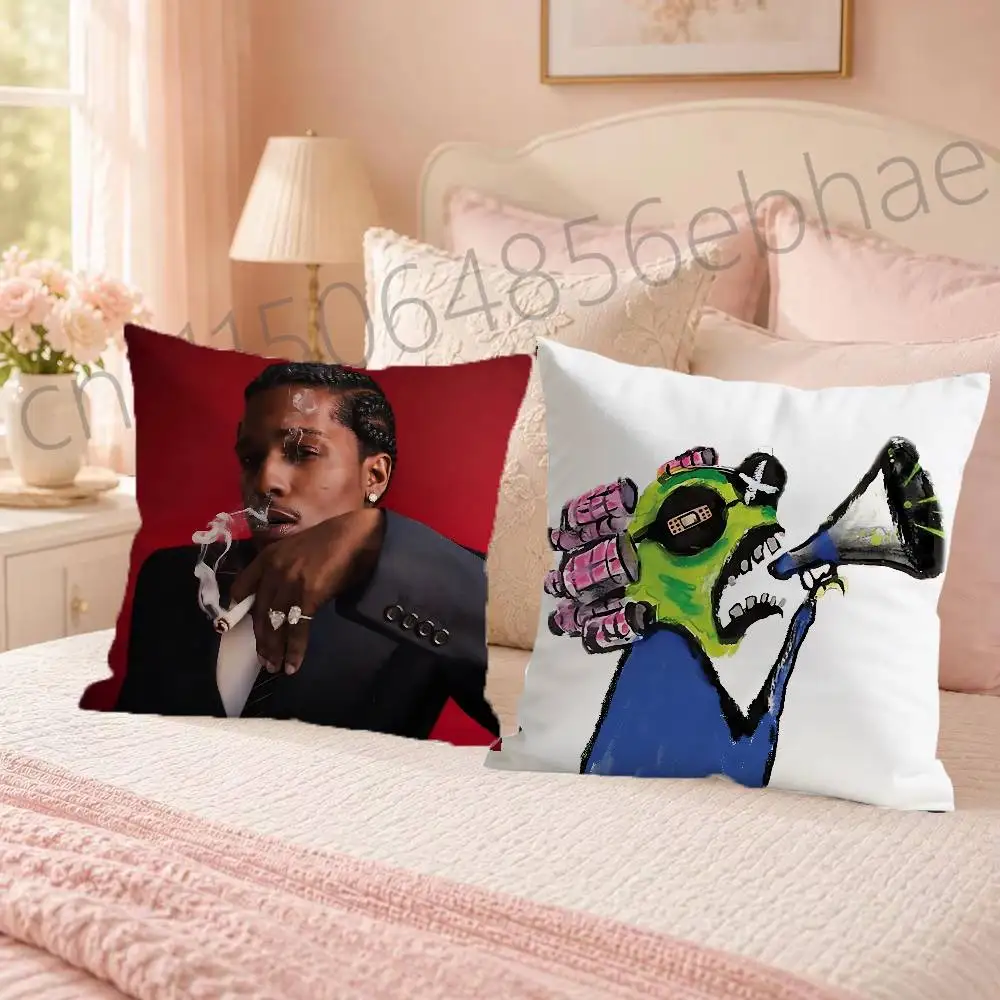 FOR ASAP Rocky Pillow Cover Sofa cushion cover room Home dormitory decoration Warm Winter Cushion Cover