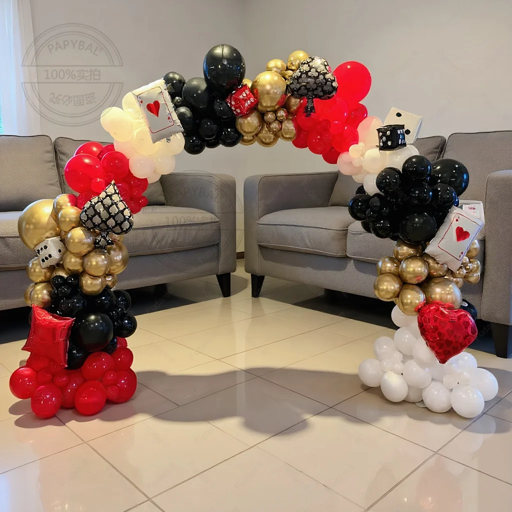 192Pcs Dice Foil Ba…