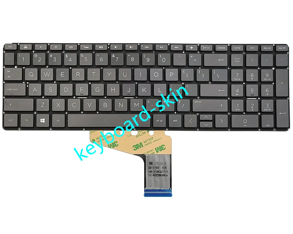 Imagem -02 - Teclado Retroiluminado para Laptop hp Laptop Novo dos Eua sem Shell Spectre X360 15-ch 15-ch0xx 15-ch010ca 15-ch011dx 15-ch075nr Series