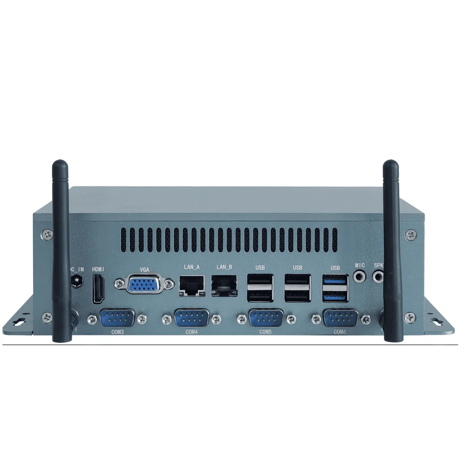 Mini Gaming PC DDR4 Computer M10U-M100SE 8th 10th Gen CPU Processor I3 I5 I7 2LAN 2USB3.2  8USB2.0 SPK MIC Port for Home/School