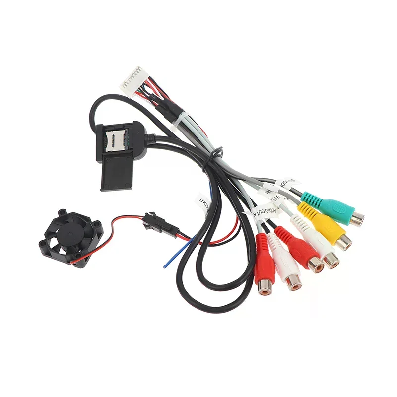 Universal Car Radio Cooling Fan Quick Cooling System for Android Radio Player Electrical Host Radiator