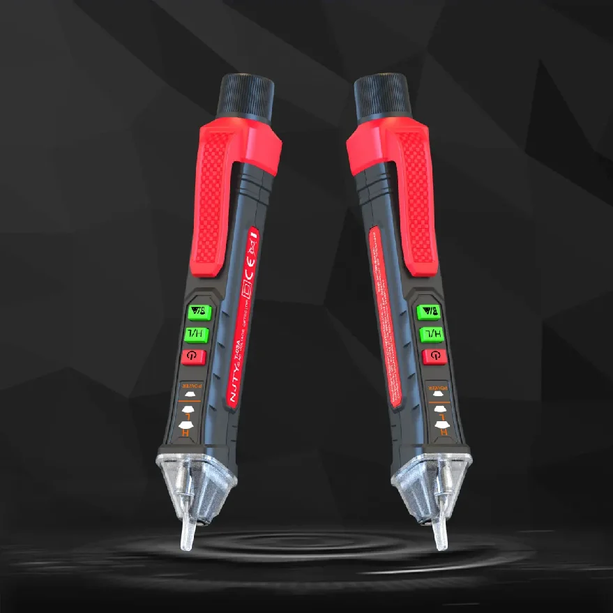 

Non-contact Voltage Tester 12-1000V AC /DC Pen Circuit Electric Indicator Wall Tool With Flashlight Buzzer