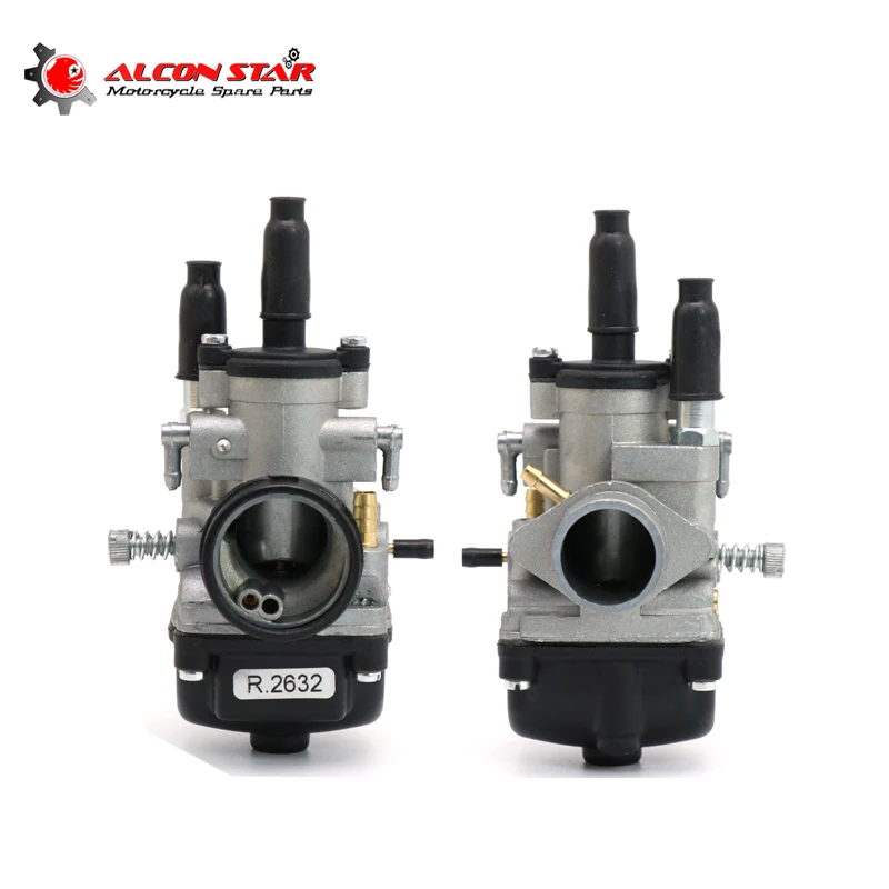 Alconstar Carb Carburetor Fit for PHBG 21mm Racing PHBG 21 DS (R2632) Dellorto Style for Carby Moped Scooter Motorbike Component