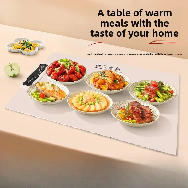 Multi-Functional Antibacterial And Stain-Resistant Milk And Tea Board With Constant Temperature Touchscreen Heating