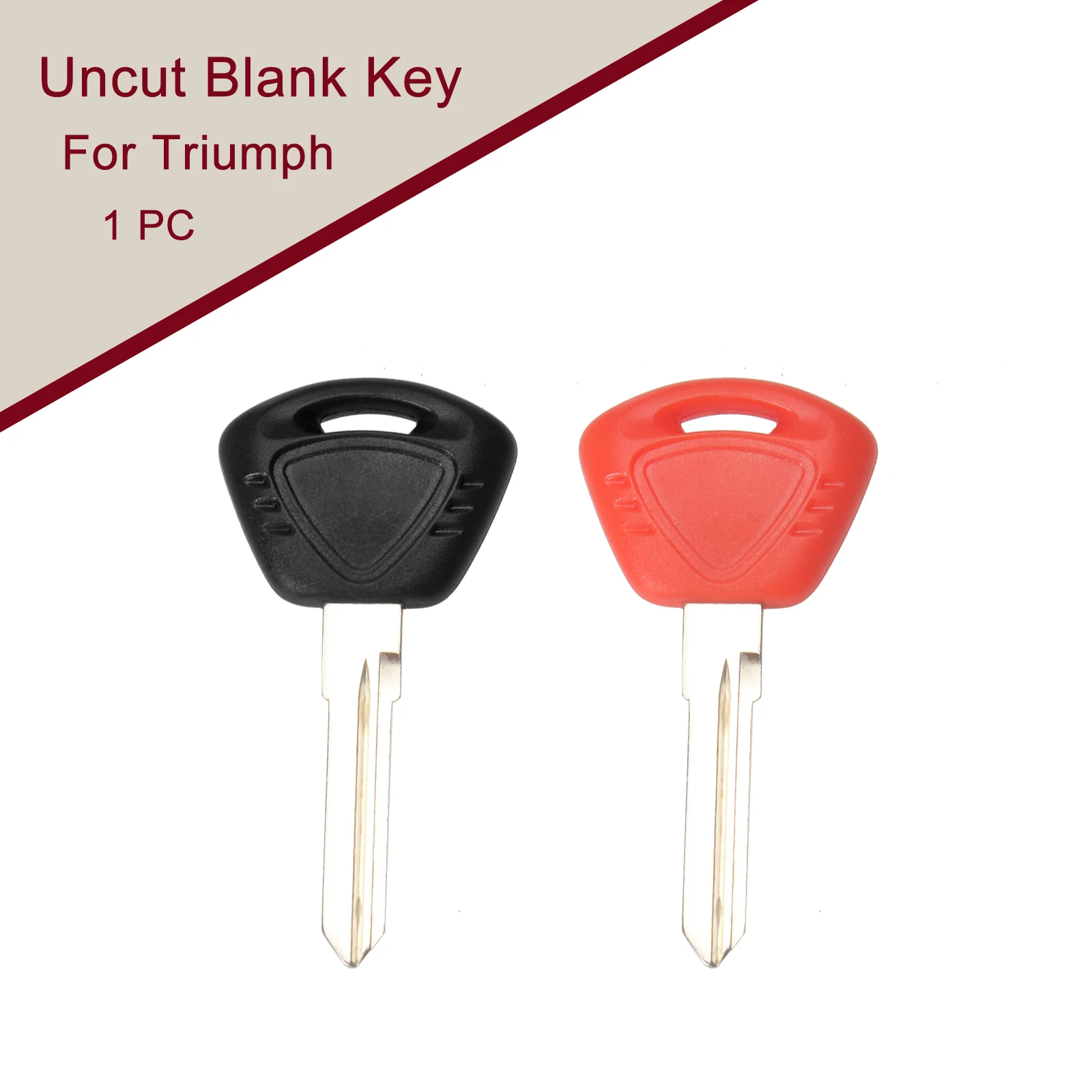 1 Pc Uncut Blank Key For Triumph America Carb/EFI Bonneville T100 EFI Scrambler CARBS Thruxton 900 Carbs  Thunderbird 1600&1700