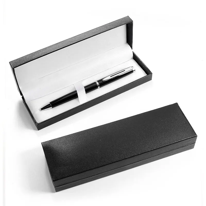 10Pcs Black Rectangular Gift Pen Box Paper Box Small Pen Cases