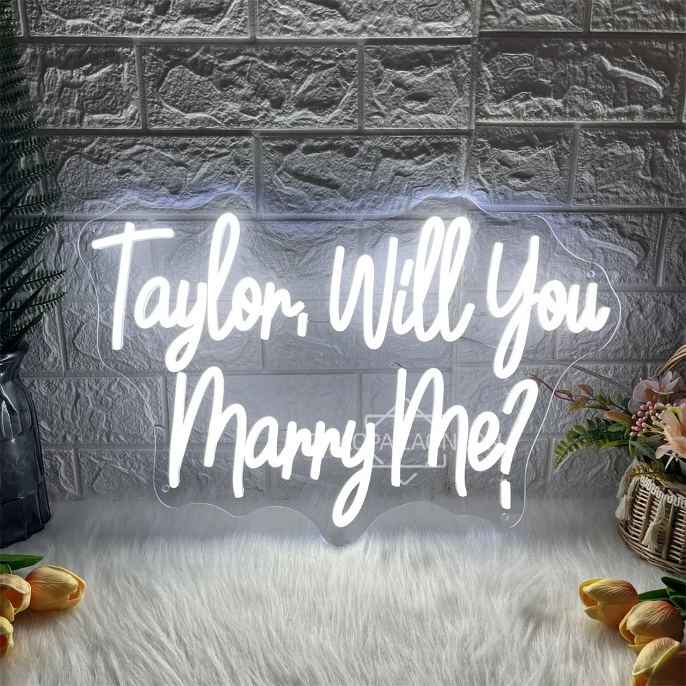 

Will You Marry Me Neon Led Sign Custom Wedding Neon Lights Party Room Wall Decor Wedding Bedroom Decoration Neon Lights Signs