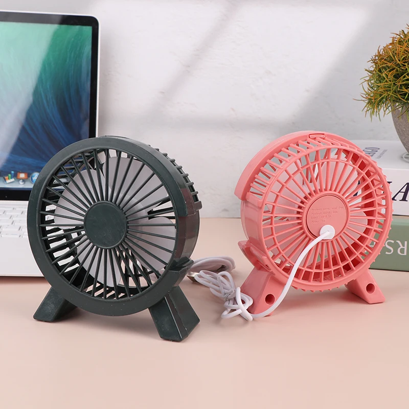 New.1Piece Home Outdoor Desktop Cooler Electric Mini Fan Portable Cooling For Laptops Silent USB Fan Camping Air Mini Appliances