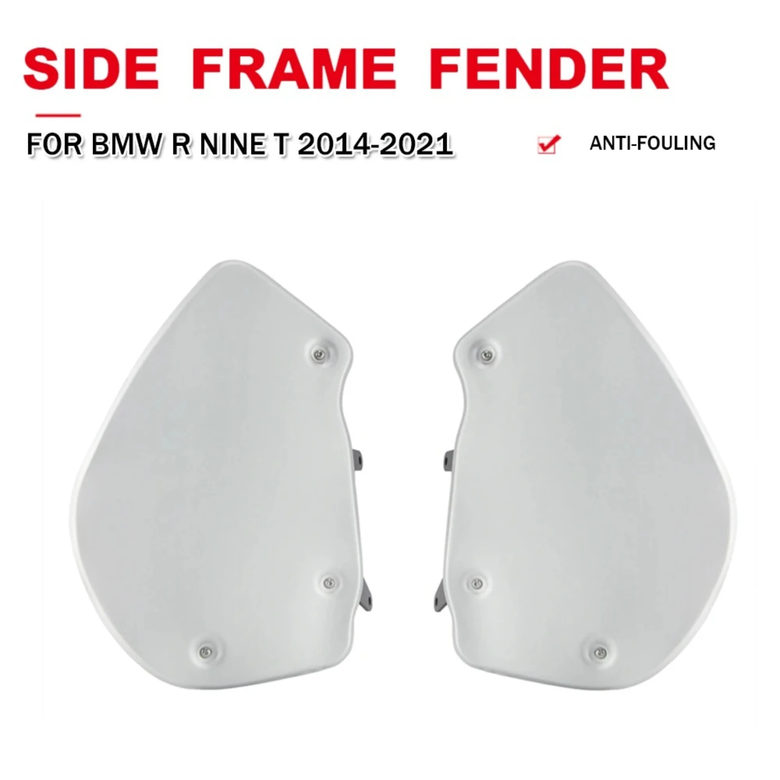 Motorcycle Retro Cover Mudguard Aluminum Side Panel Frame Fender For BMW R9T RNINET 2014-2022 For Scrambler Racer Pure Urban G/S