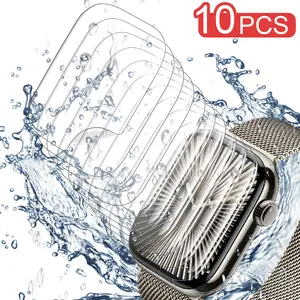Bilashmart Hydrogel Film Apple Watch Ultra Screen Patch 49mm 46mm 42mm 45mm 41mm 40mm Screen Protector iWatch 11 10 9 8 7 6 5 4 SE