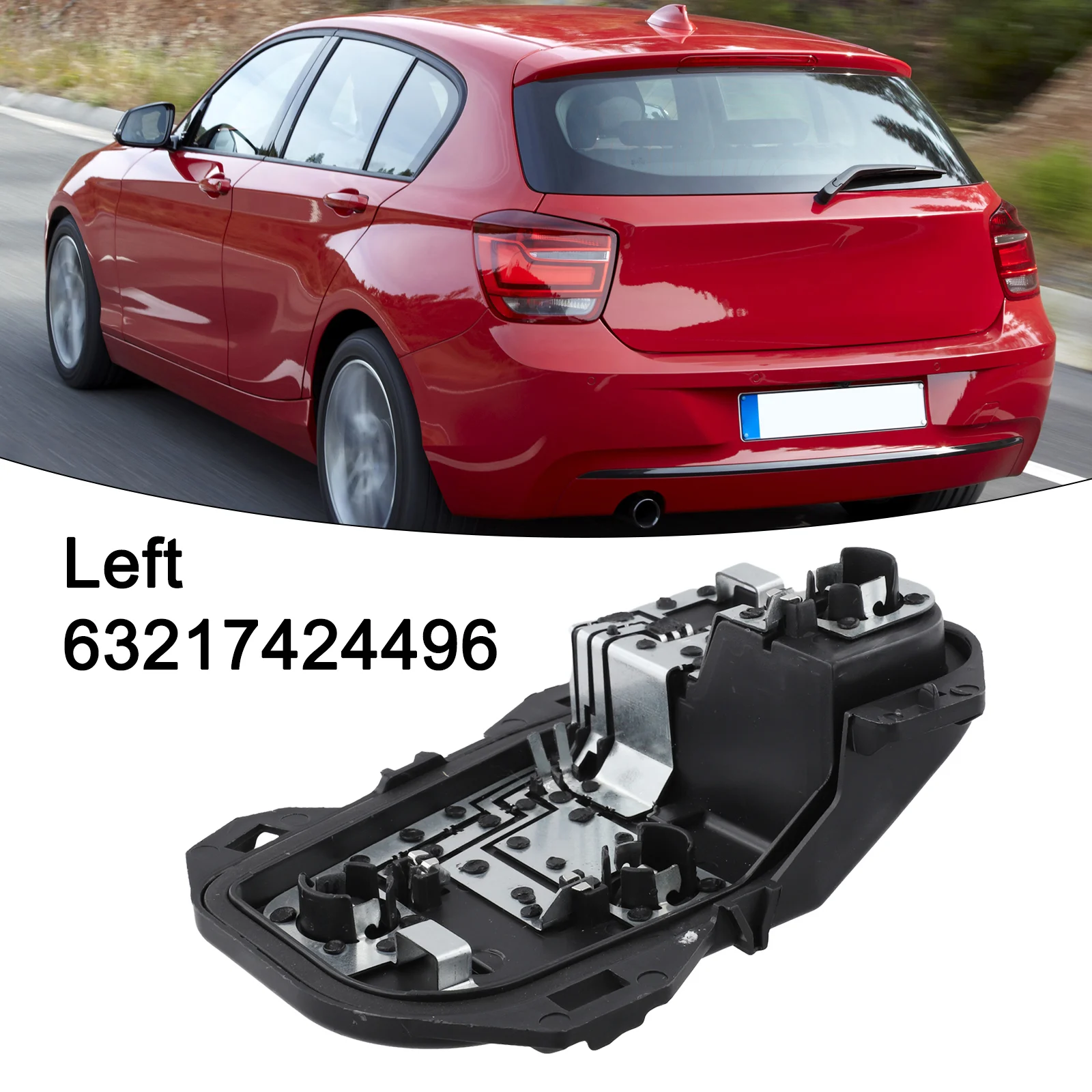 

For BMW 1 SERIES Light Holder Panel Rear Right Light Holder Practical Accessory ABS Material Automotive Replacement
