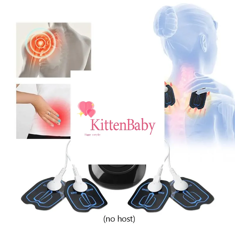 

2/10/20/50 шт. электрод ​ Подушечки, проводящий гель, EMS, электрический стимулятор мышц, сменный пластырь, иглоукалывание, терапия прижиганием