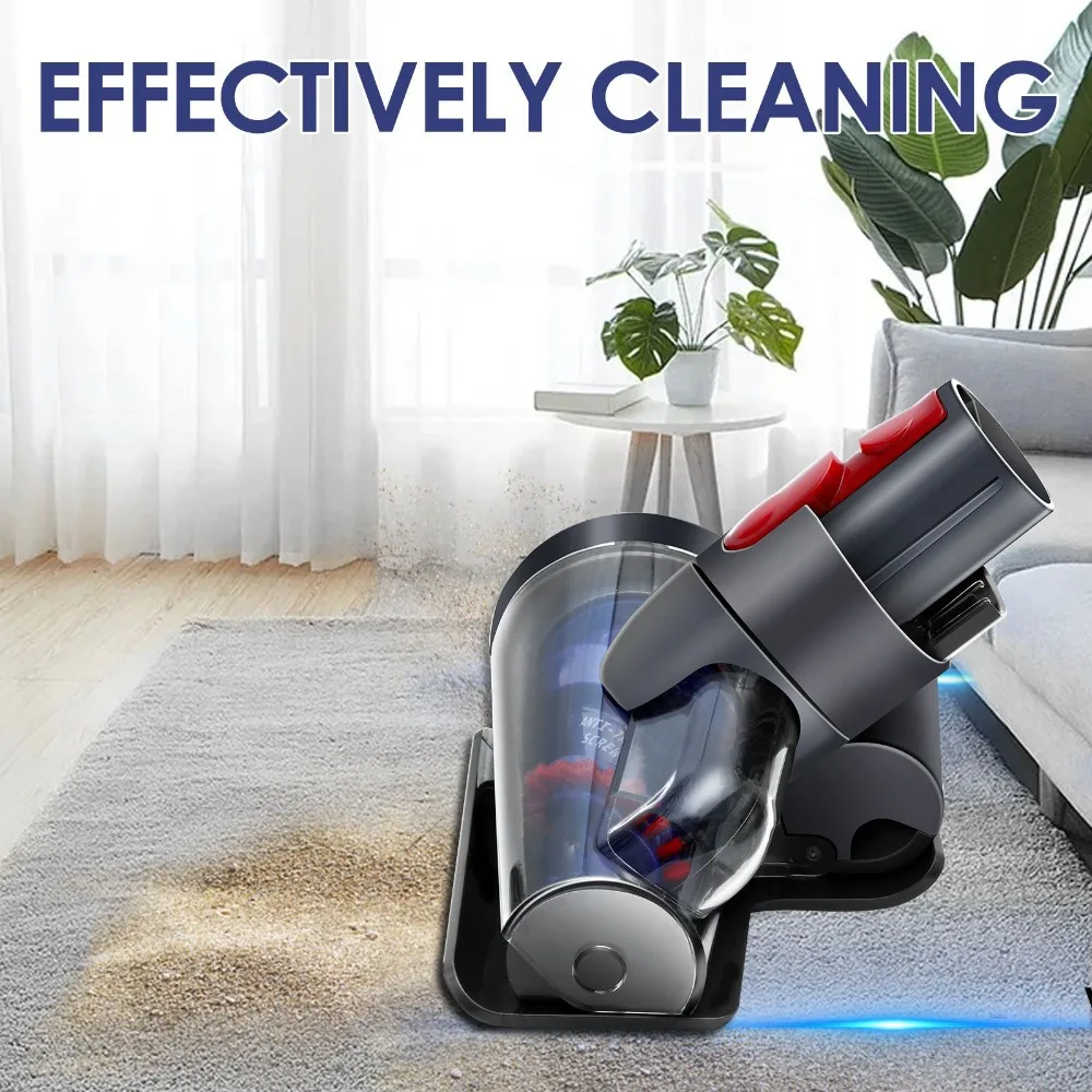 Dyson Mattress Brush Head Electric Dusting Brush for V7 V8 V10 V11 V15 - Anti-Allergy Bed Cleaning Tool with Powerful Suction