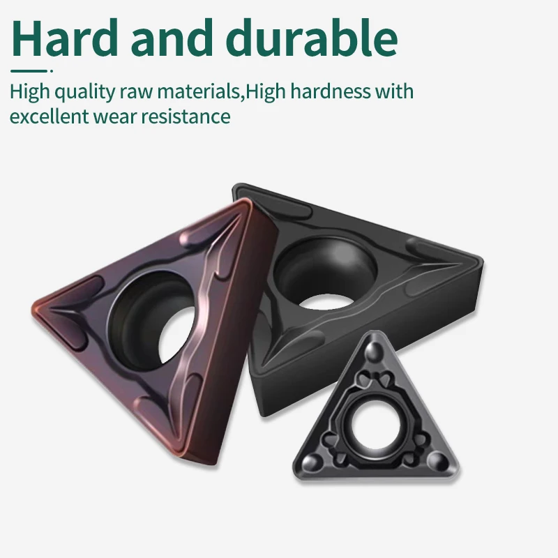 UFS TAP CNC outil de chanfreinage lame d'assemblage TCMT090204 fraise insert triangle 110204/16T3 bord de coupe en acier inoxydable