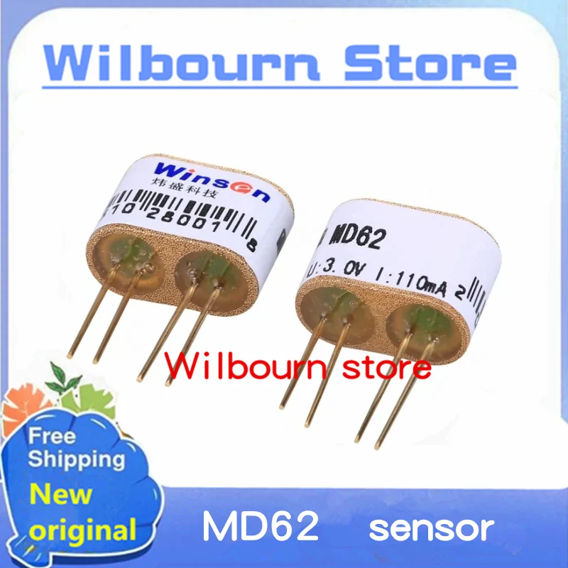 1piece~5piece/LOT MD62 D62 CO2 Thermal conductivity carbon dioxide sensor 100% new Original In stock