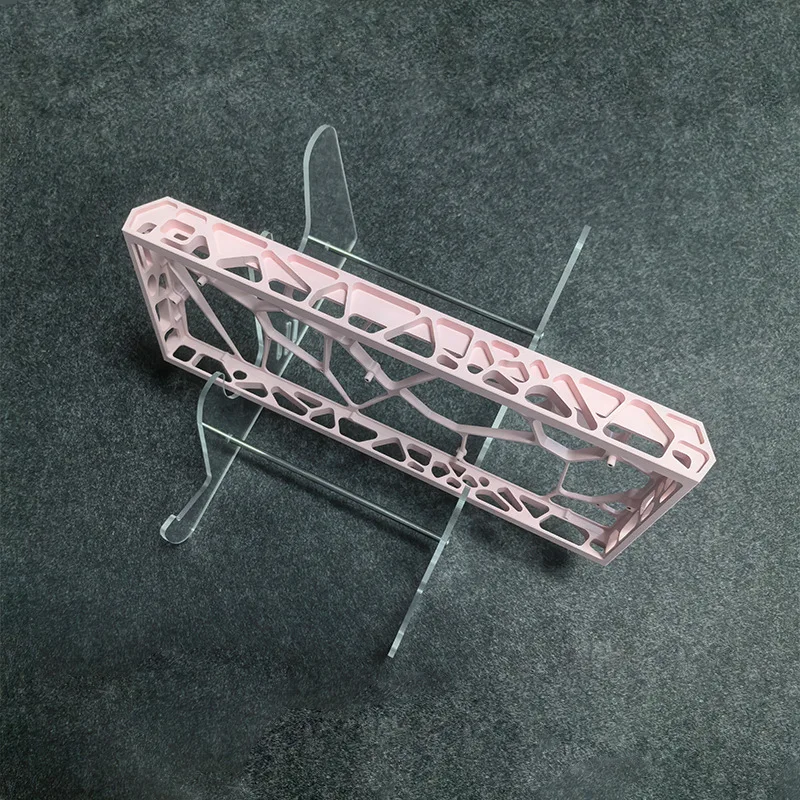 H60 Hollow Mechanical Keyboard Case For Hollow Tray Aluminum 60% Keyboard Box Kit for MAD60/WIN60 Wooting60 He Gaming Accessory