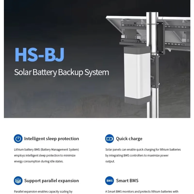 

Outdoor Solar Panel with Lithium Battery Kit 80ah 100ah120ah Lithium LFP Battery Backup Energy System for Starlink and POE