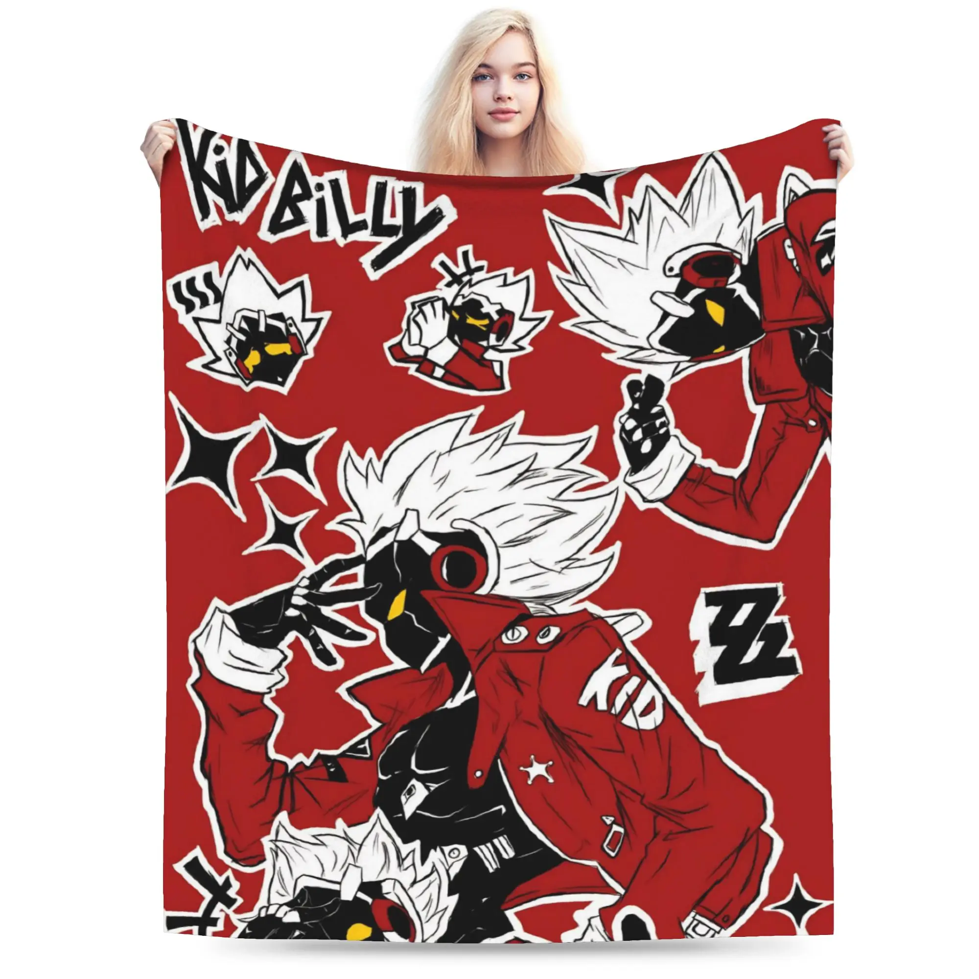 Zenless Zone Zero Blanket Multi-size Soft and Lightweight  Throw Blankets for Couch Sofa and Bed
