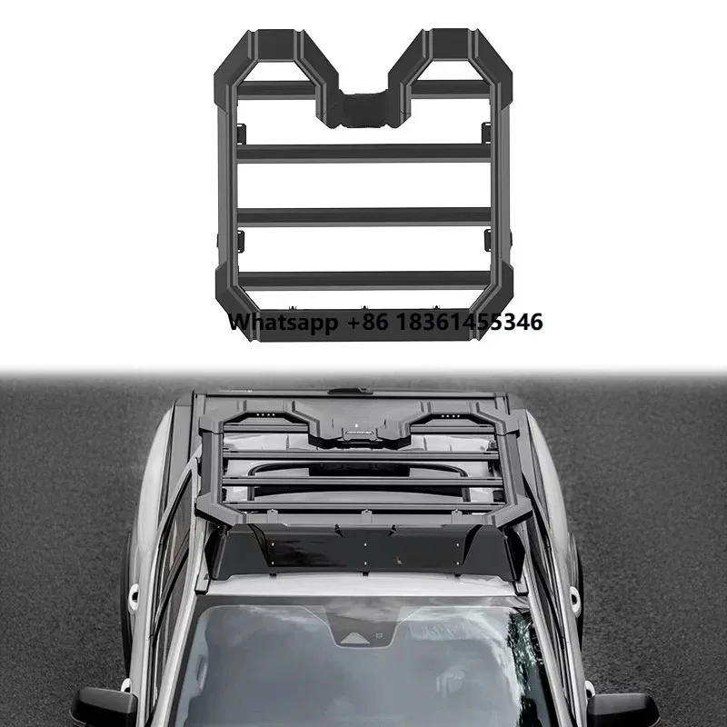 

Upgraded 4x4 Off-Road Aluminum Roof Rack Cargo Platform Ranger