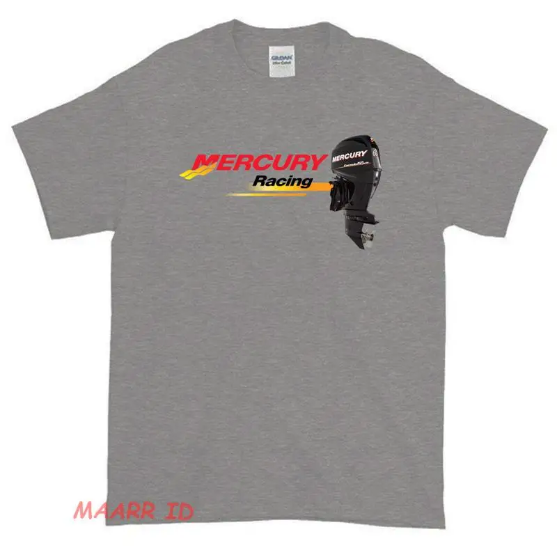 

Новая американская забавная футболка с логотипом Mercury Pro Outboard Racing, размер США S - XXL