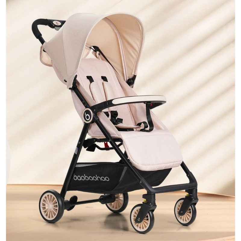 

2025 New A5 Baby Stroller Lightweight Foldable Baby Stroller Can Sit or Lay Out Portable Pocket Stroller