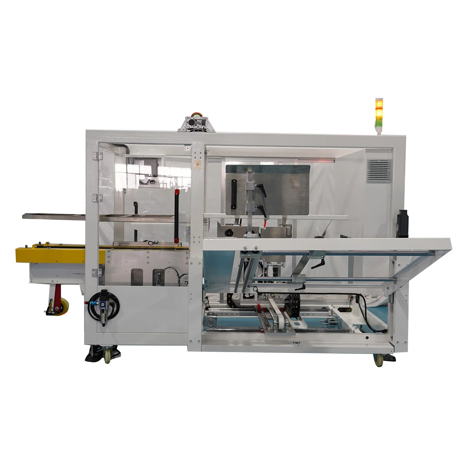 Тяжелый высокоскоростной чехол для бывшего и запайщика. Автоматическое оборудование для эрекции картонных коробок. Насадка для запайки нижнего клея в комплекте.