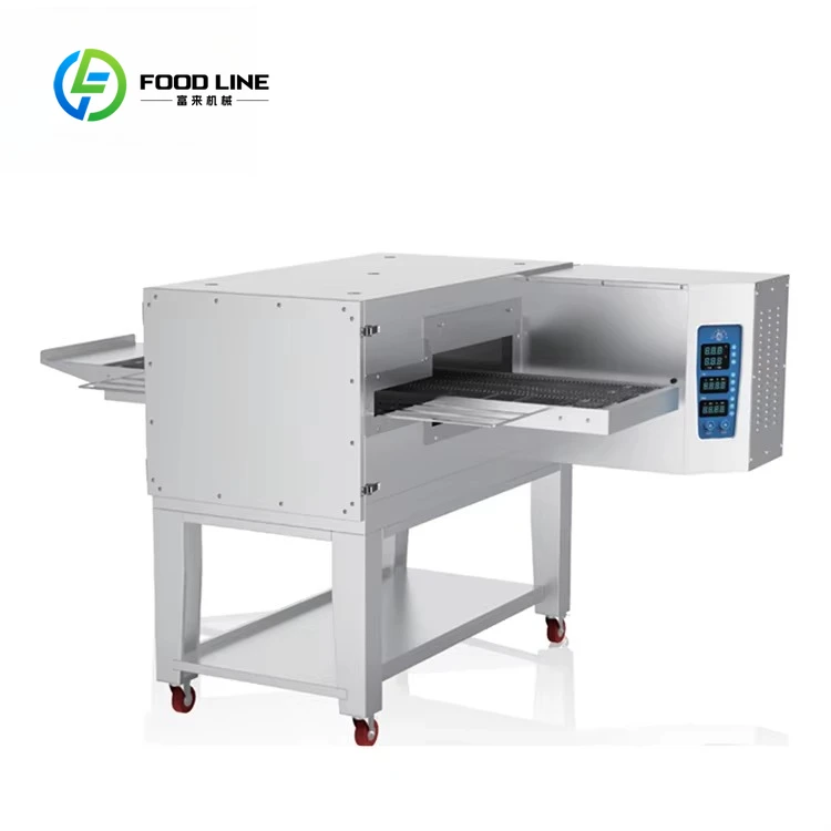 Customized Commercial Automatic Pizza Baking Machine Conveyor Belt Oven High Efficiency For Restaurant Bakery Use Heavy Duty