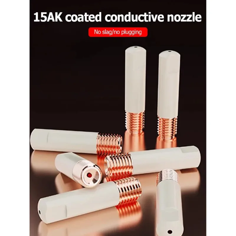 20Pcs Mig Welder Consumable Accessory Nozzles Contact Tips Holders Conductive Tips for 15AK MB15 Mig Co2 Welding Torch