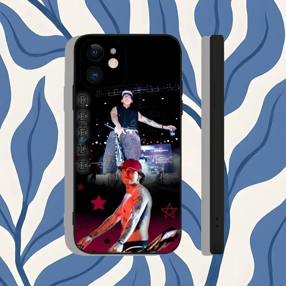 حافظة هاتف Rapper B-BEELE Tour 2025 لهاتف iPhone 17,16,15,14,13,12,11,X,XS,8,7,Pro,Max,Plus,E,SE4,Air,Mini Black Funda Shell