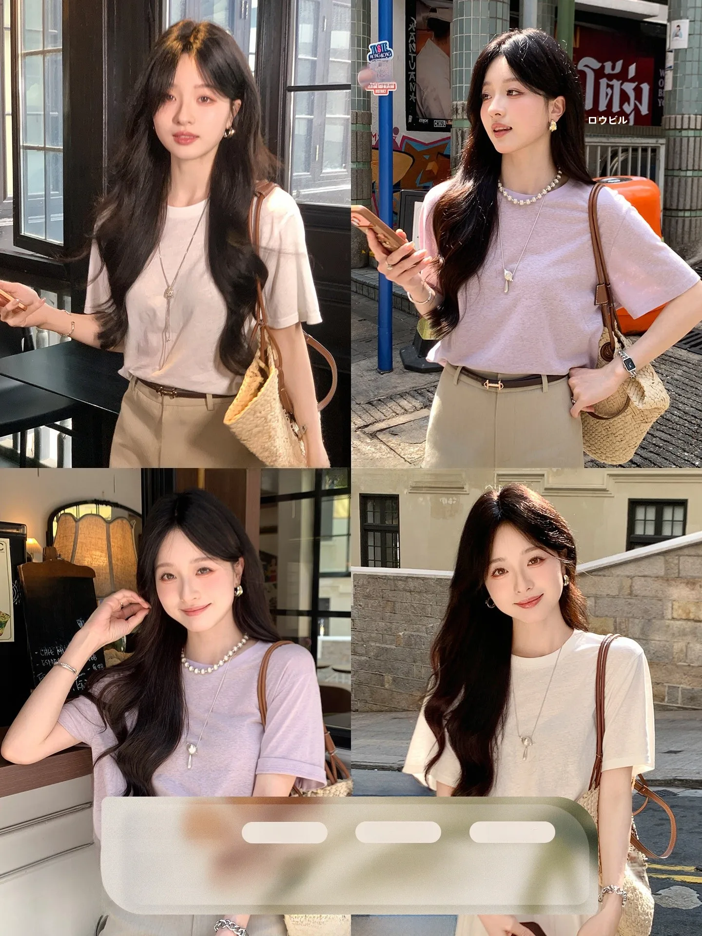 

Summer Comfortable Slim Fit Short Sleeve round Neck T-Shirt Women's Loose Feeling Breathable Classic Cotton Linen Texture T-S...