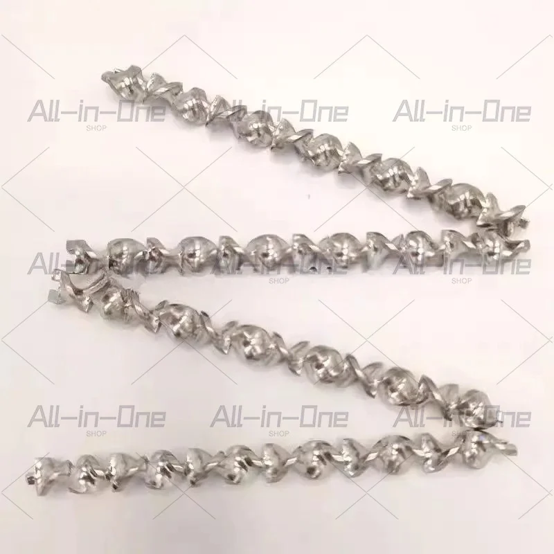 Suitable for  Mixing and HomogenizationStainless Steel 304/316 SK Spiral Blade Static Pipe Mixer Mixing Unit