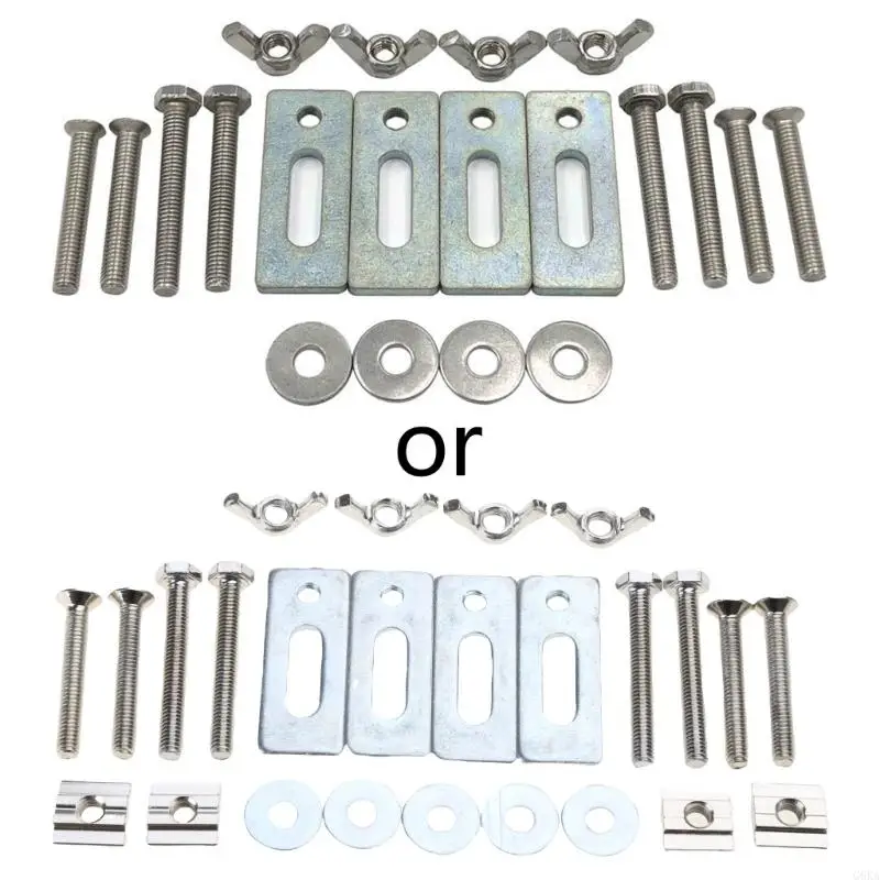 G6KA Press Plate Set Milling Engraving Machine Part Clamp Fixture Fastening Platen Routers T-slot Working Table