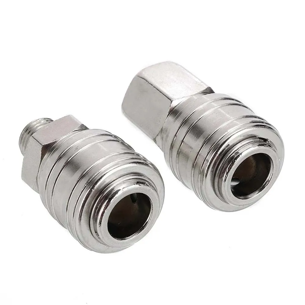 NEW 10pcs/Set Quick Couplings BSP Air Line Fitting Euro 1/4