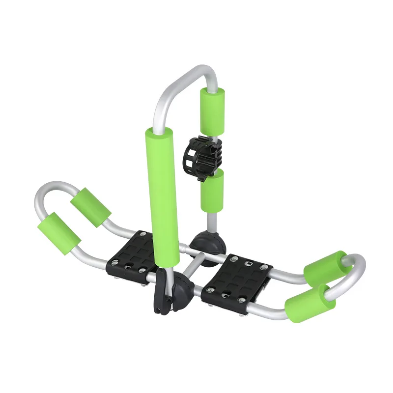 

Kayak Two-way Roof Rack Portable Foldable Aluminum Canoe Green Luggage Rack