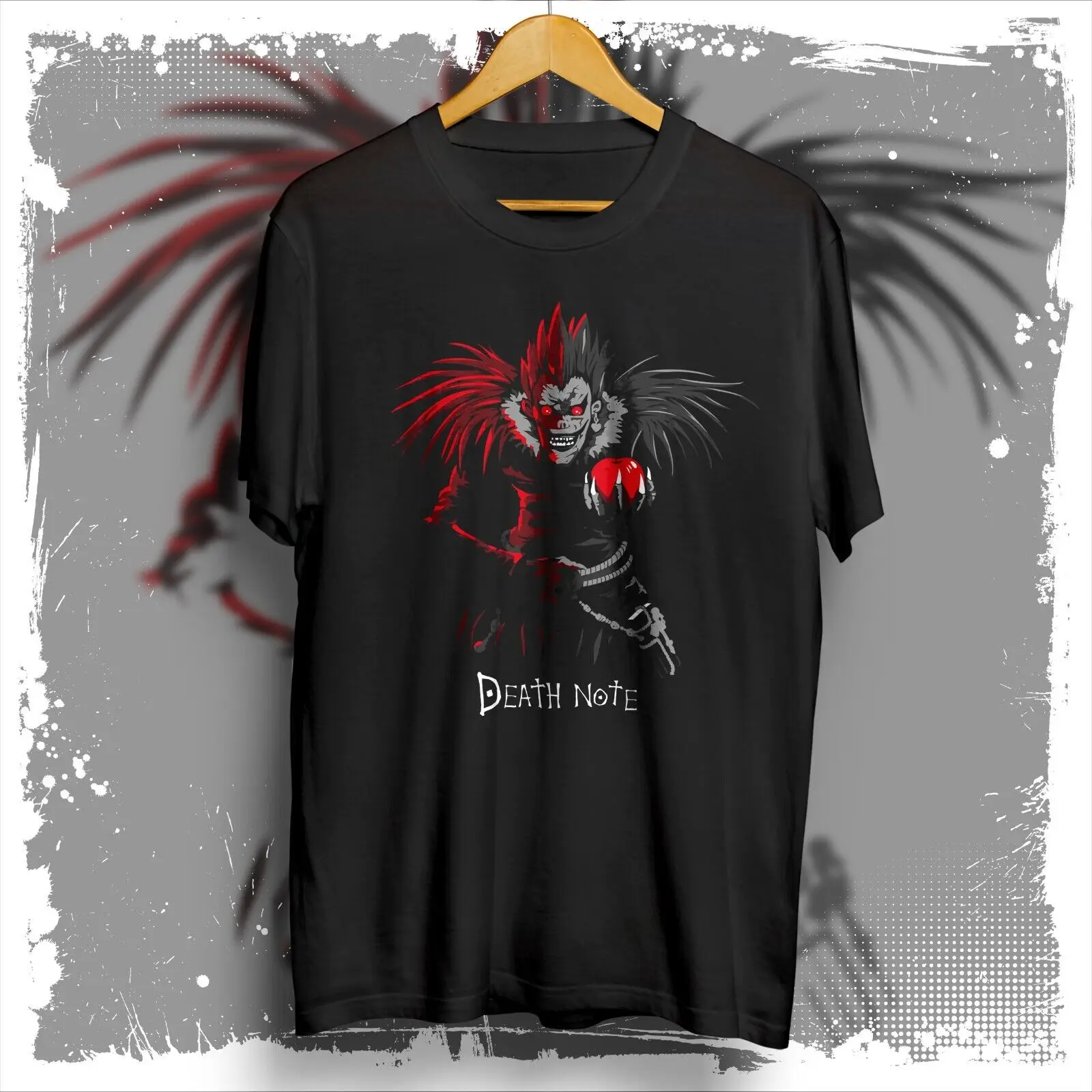 Ryuk anime graphic tees, Death Note tshirt, anime shirt