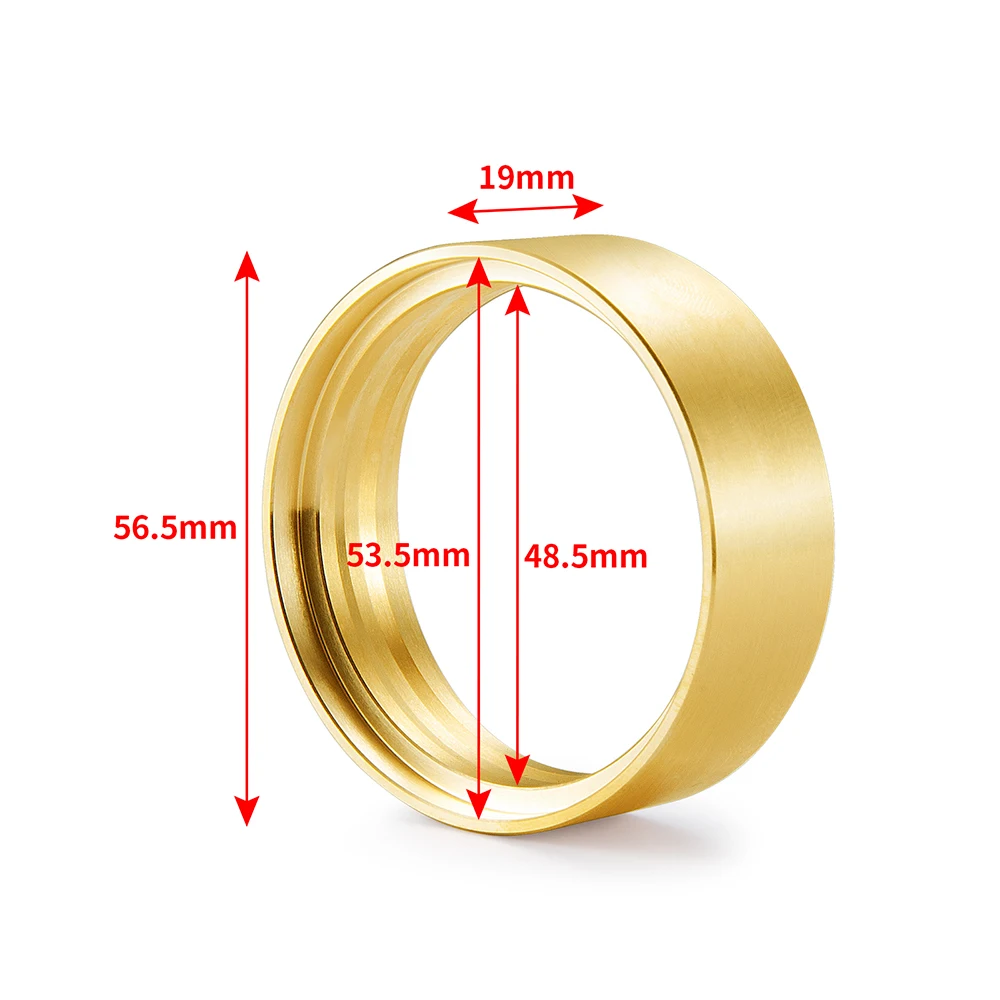 YEAHRUN Brass Internal Beadlock Wheel Ring Clamp Rings for 1.9\